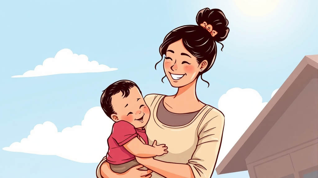 육아, 함께 만들어가요! (illustration 스타일)