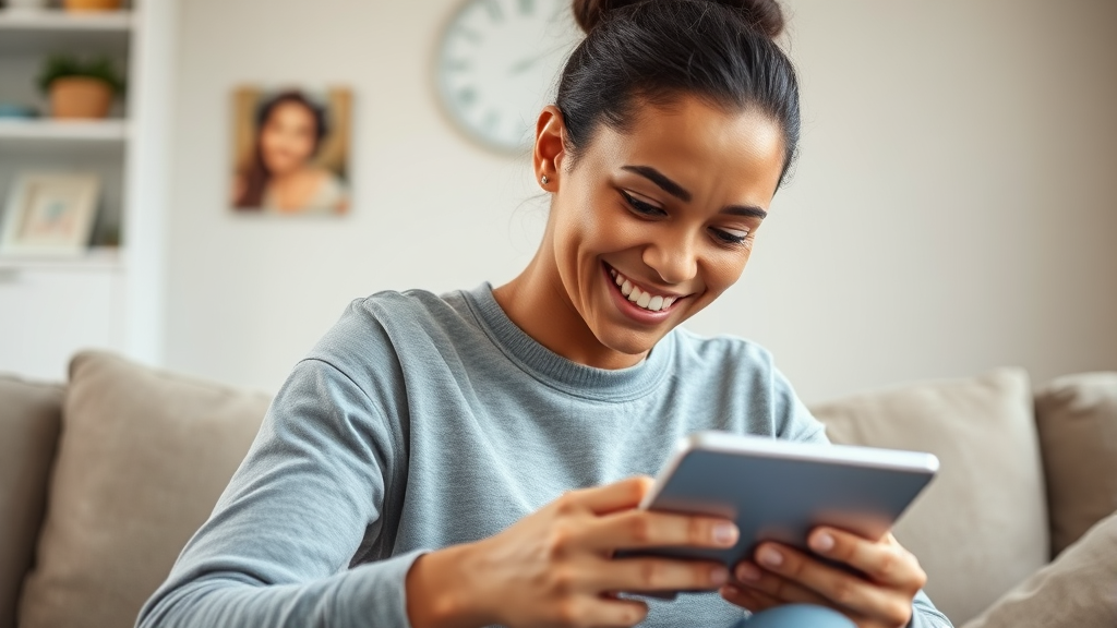 아이돌봄 서비스 신청 방법 (realistic 스타일)