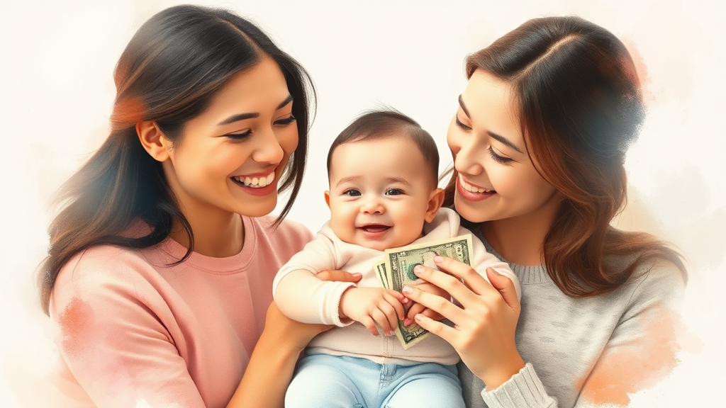 2026년 급여 변화 핵심 요약 (watercolor 스타일)