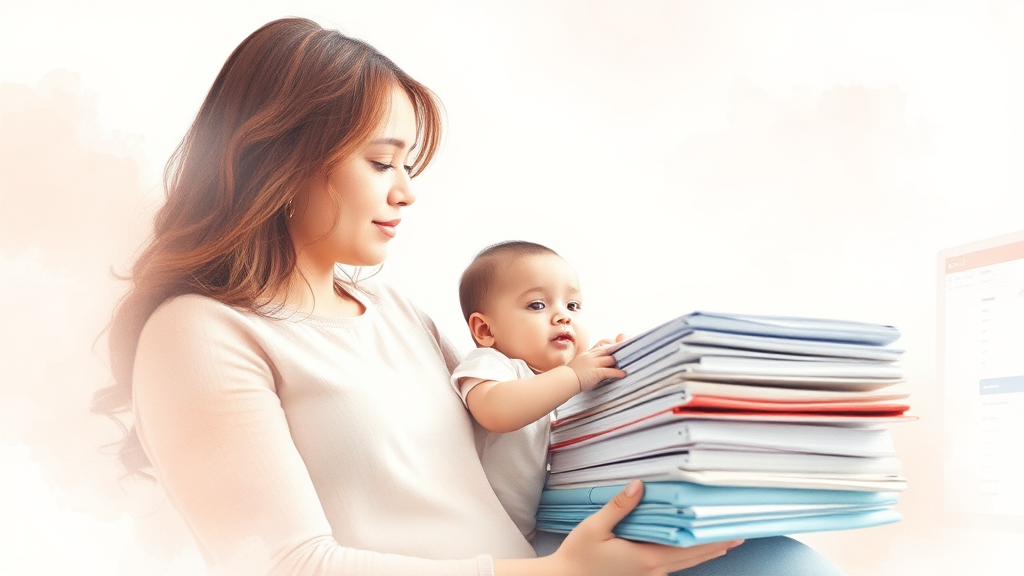 신청 방법: 서류와 절차 (watercolor 스타일)