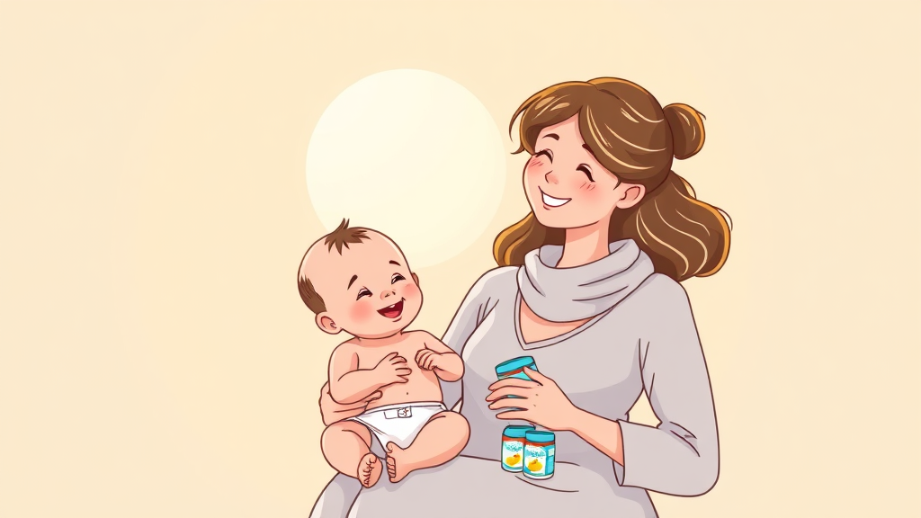 기저귀·조제분유 지원 사업이란? (illustration 스타일)