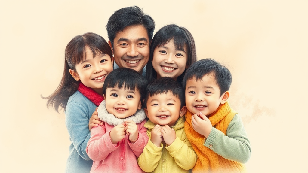 다둥이 행복카드란? (watercolor 스타일)