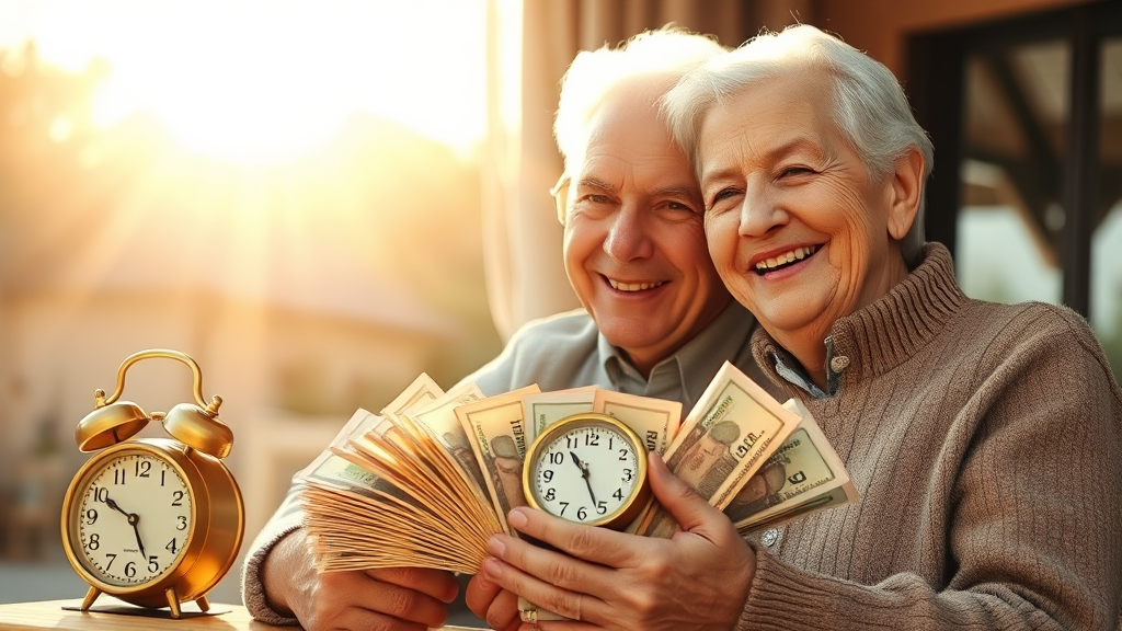 2026년 수령액 및 지급 (realistic 스타일)