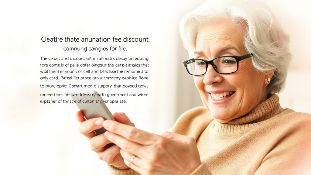 기초연금 수급자 통신비 할인 총정리: 자격, 신청, 통신사별 요금 비교 3 정부 통신비 지원 정책 (watercolor 스타일)