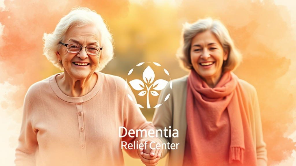 치매 관련 추가 지원 정책 (watercolor 스타일)