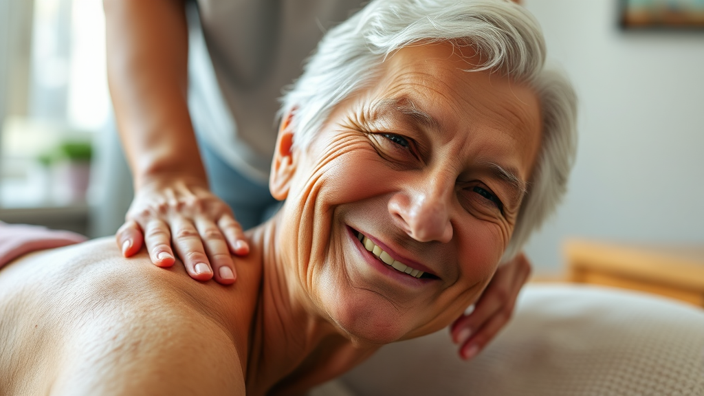 2026 안마 바우처: 60세 이상 근골격계 질환자 신청 자격, 혜택, 방법 총정리 4 안마 바우처 혜택 (realistic 스타일)
