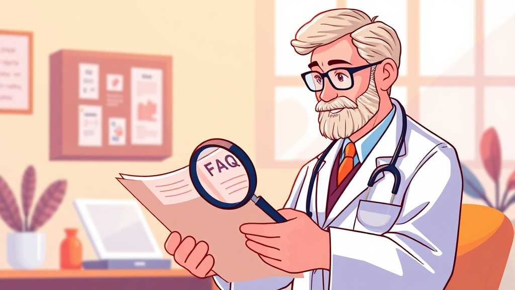 2026년 파킨슨병, 뇌졸중 산정특례 등록 절차 및 병원비 5% 혜택에 관한 종합 가이드 7 자주 묻는 질문 (FAQ) (illustration 스타일)