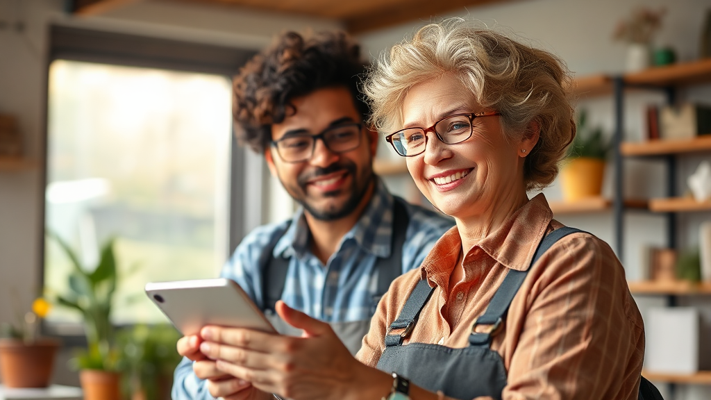 정책 자금 및 재기 지원 (realistic 스타일)