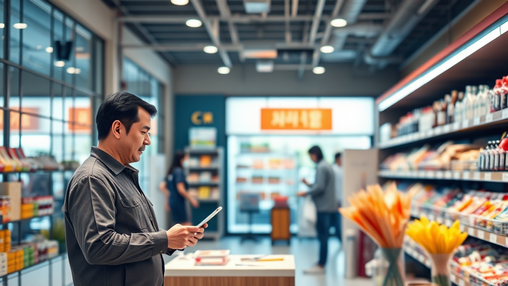 소상공인 스마트상점 지원: 기술보급사업 완벽 가이드 (신청, 자격, 혜택) 1 스마트 상점 기술보급 사업이란? (realistic 스타일)