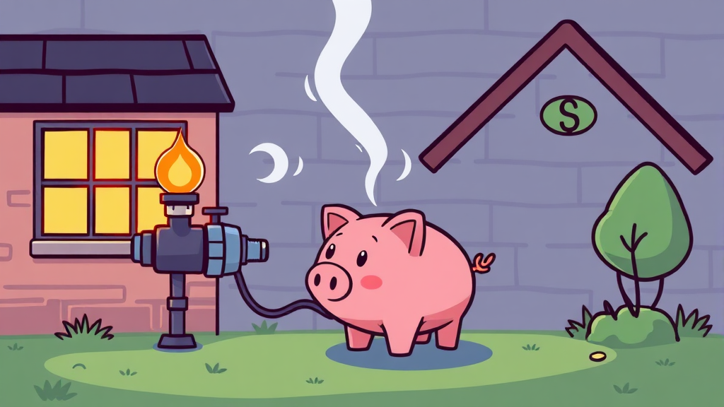 도시가스 캐시백이란? (cartoon 스타일)