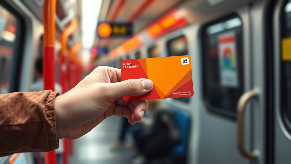 K-패스 신청 및 등록 방법 (realistic 스타일)