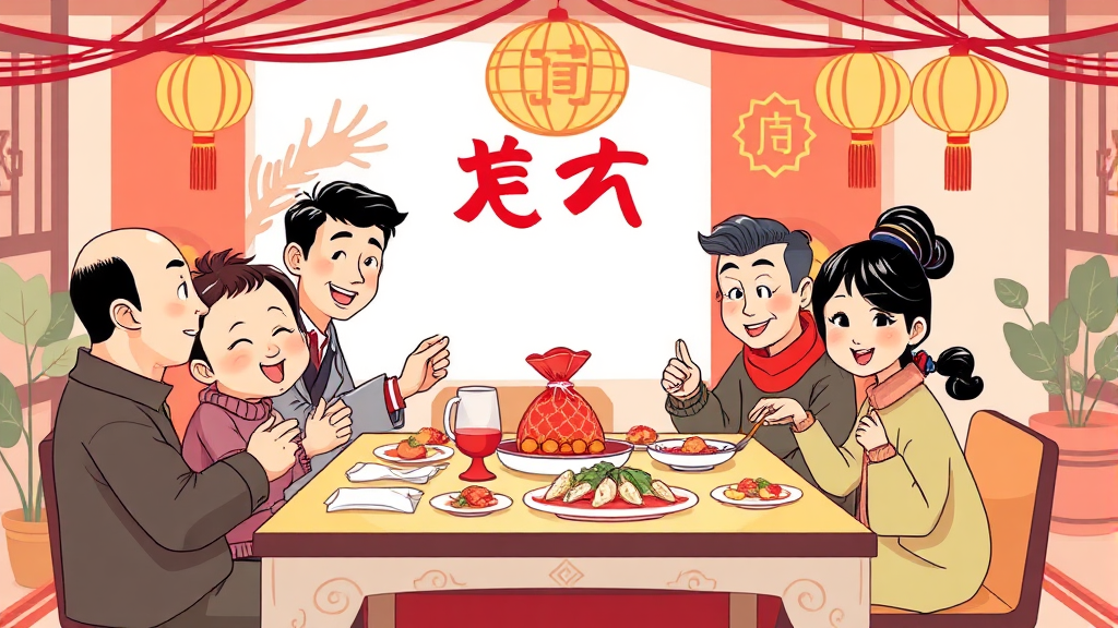 알뜰한 설날 맞이! (cartoon 스타일)