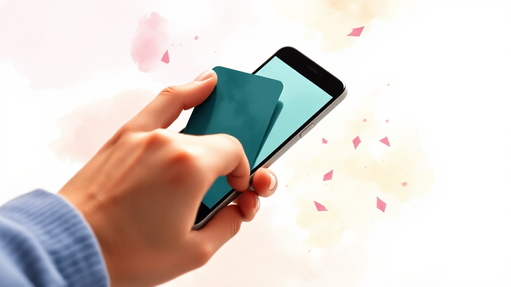 카드 포인트, 왜 통합 조회해야 할까? (watercolor 스타일)