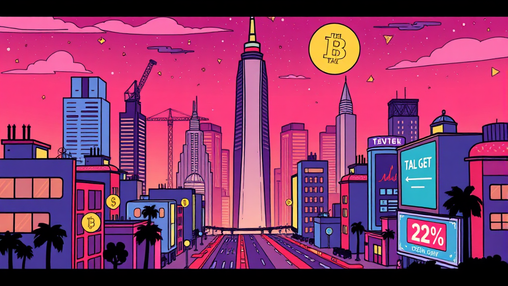 가상자산 과세 대상 및 소득 종류 (cartoon 스타일)