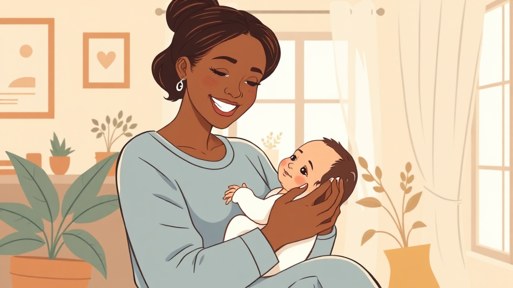 놓치기 쉬운 질문과 답변: 신생아 특례대출 궁금증 해소 (illustration 스타일)