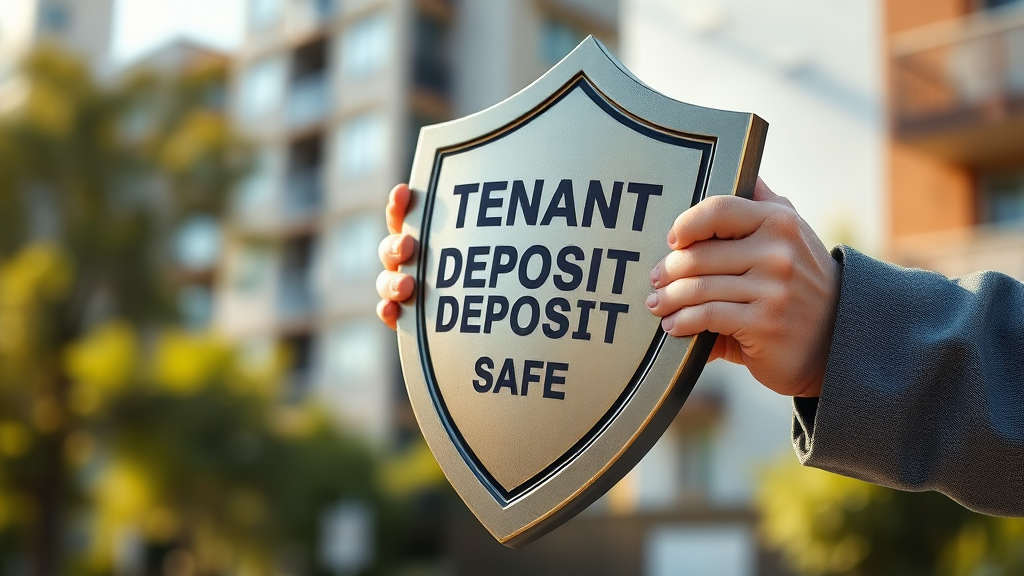 HUG 보증: 임차인의 안전을 최우선으로 (realistic 스타일)