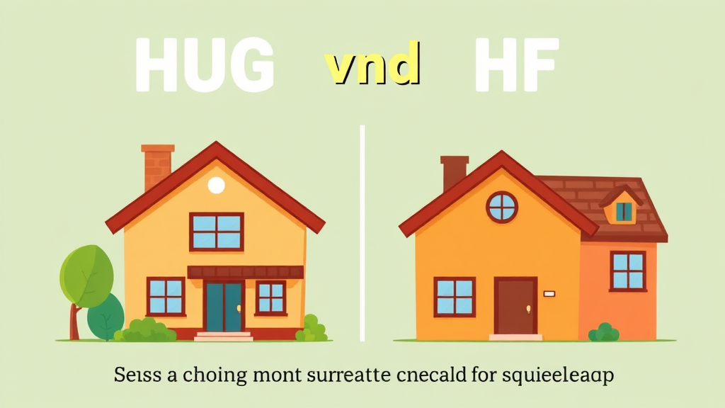HUG와 HF, 어떤 보증 기관을 선택해야 할까요? (cartoon 스타일)