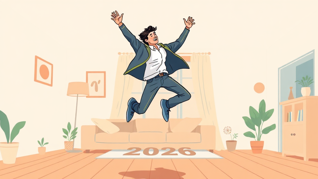 결론: 2026년 청년 매입임대주택, 철저한 준비로 꿈을 이루세요! (illustration 스타일)