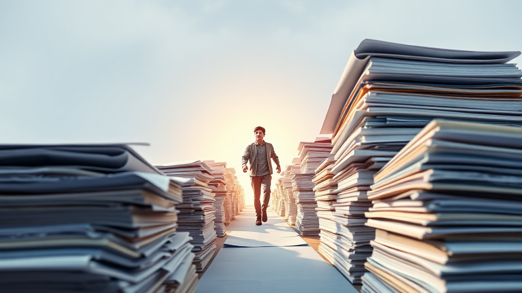 대출 신청 절차 및 필수 서류 준비 (realistic 스타일)