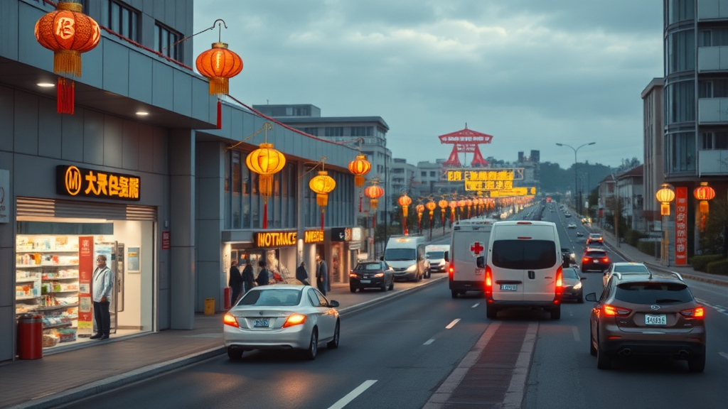 고속도로 병원 운영 정보: 설 연휴 의료 공백 최소화 대책 (realistic 스타일)