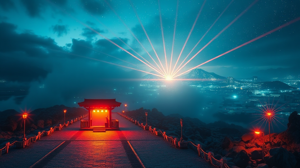 진도의 신비로운 바닷길, 3월의 특별한 경험 (realistic 스타일)