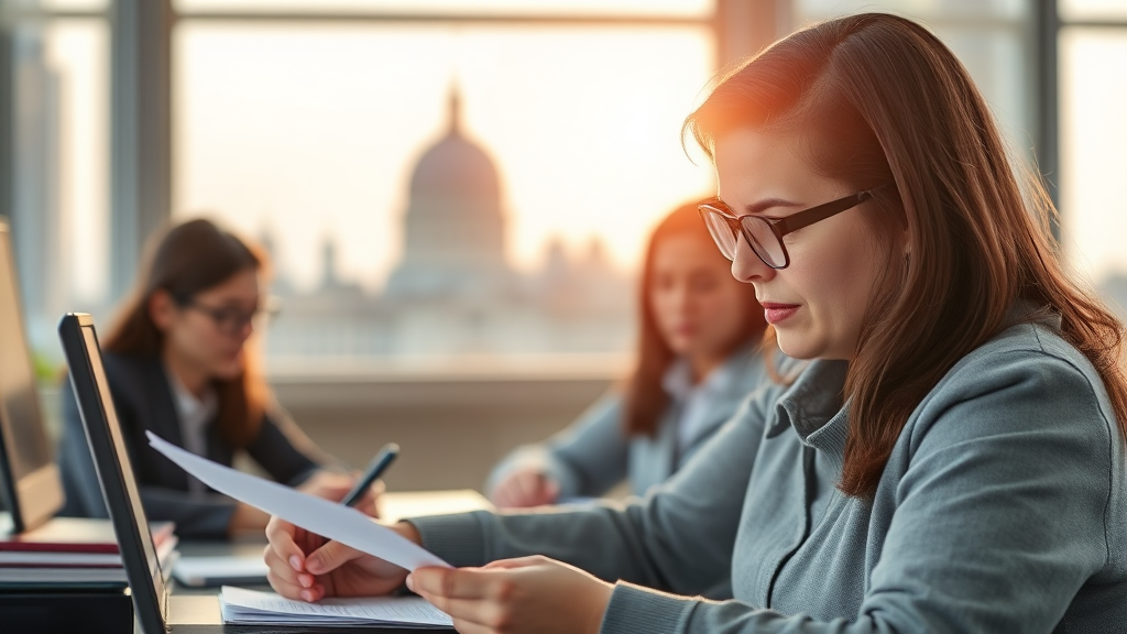 정부지원금 신청 전 필수 체크리스트 및 유의사항 (realistic 스타일)