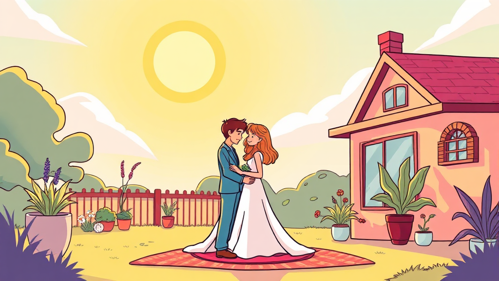 2026년 신혼부부 주거비 지원 총정리: 대출, 청약, 혜택 완벽 분석 3 신혼부부 맞춤형 주거비 지원 정책 (cartoon 스타일)