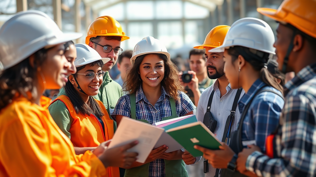 국민내일배움카드 신청 자격 및 발급 대상자 안내 (realistic 스타일)