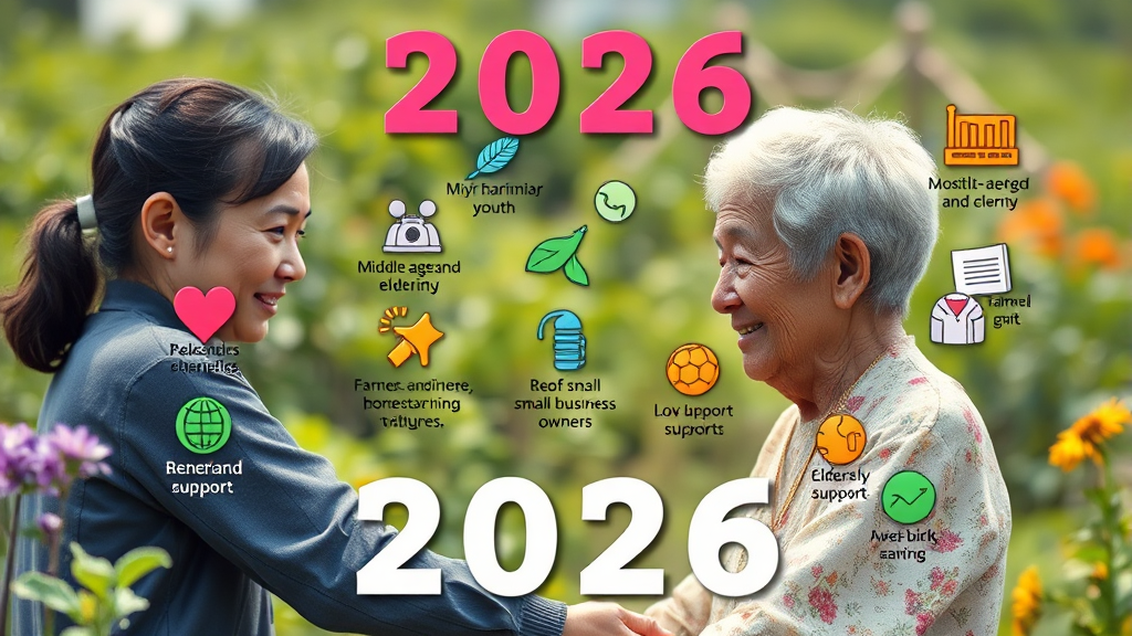 놓치면 후회! 2026년 주목해야 할 특별 지원금 (realistic 스타일)