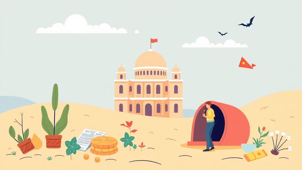 숨겨진 정부 지원금, 3단계로 쉽고 빠르게 찾는 방법 (illustration 스타일)