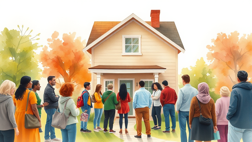 국민임대주택 입주자 선정 기준 및 우선 공급 (watercolor 스타일)