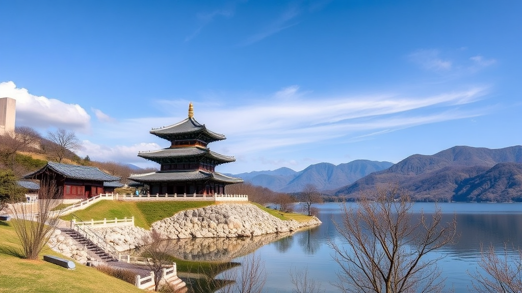 3월 봄꽃 만개! 설레는 국내 여행지 추천 BEST 7 5 국내 숨은 명소: 3월에 가볼 만한 특별한 여행지 (realistic 스타일)