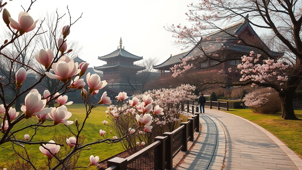 3월 서울 여행, 놓치면 후회할 숨은 명소 (realistic 스타일)