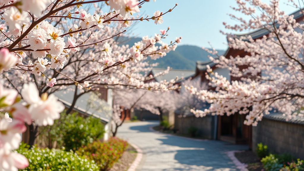 3월 경기도 봄꽃 명소 & 체험 여행지 추천 BEST 7 경기도 봄 여행, 꽃길 따라 떠나는 특별한 추억 만들기 (realistic 스타일)