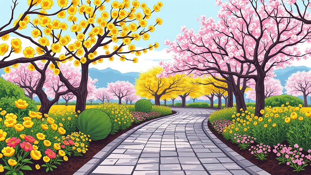 3월 경기도 봄꽃 명소 & 체험 여행지 추천 BEST 8 결론 (cartoon 스타일)