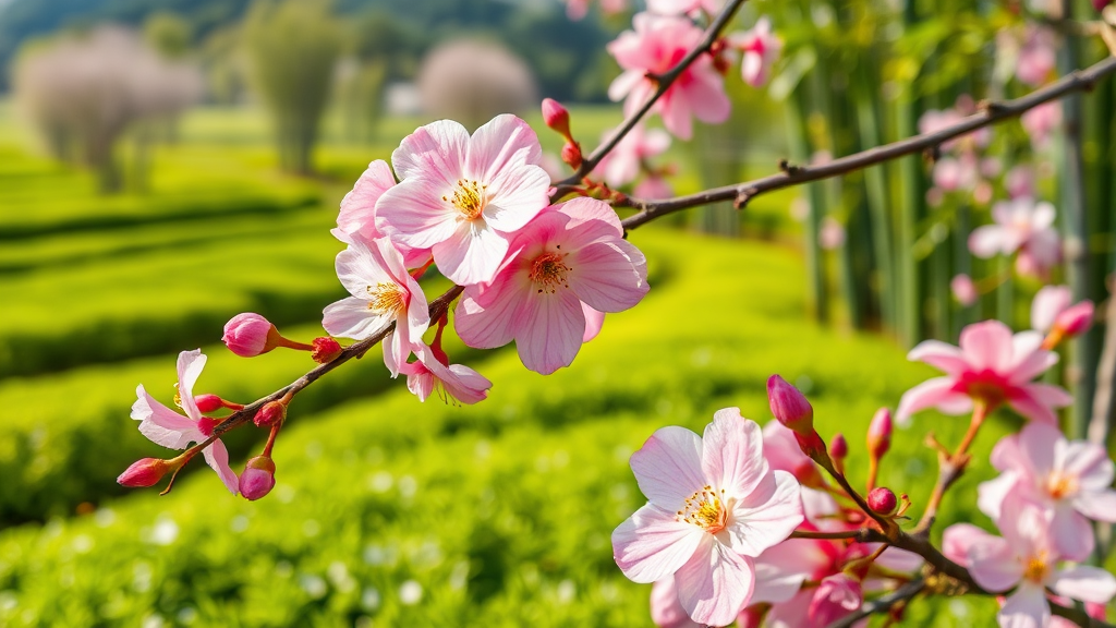 3월 전남 봄꽃 여행: 광양 매화부터 구례 산수유까지 7 3월 전남 봄꽃 여행, 잊지 못할 추억을 만들어요 (realistic 스타일)