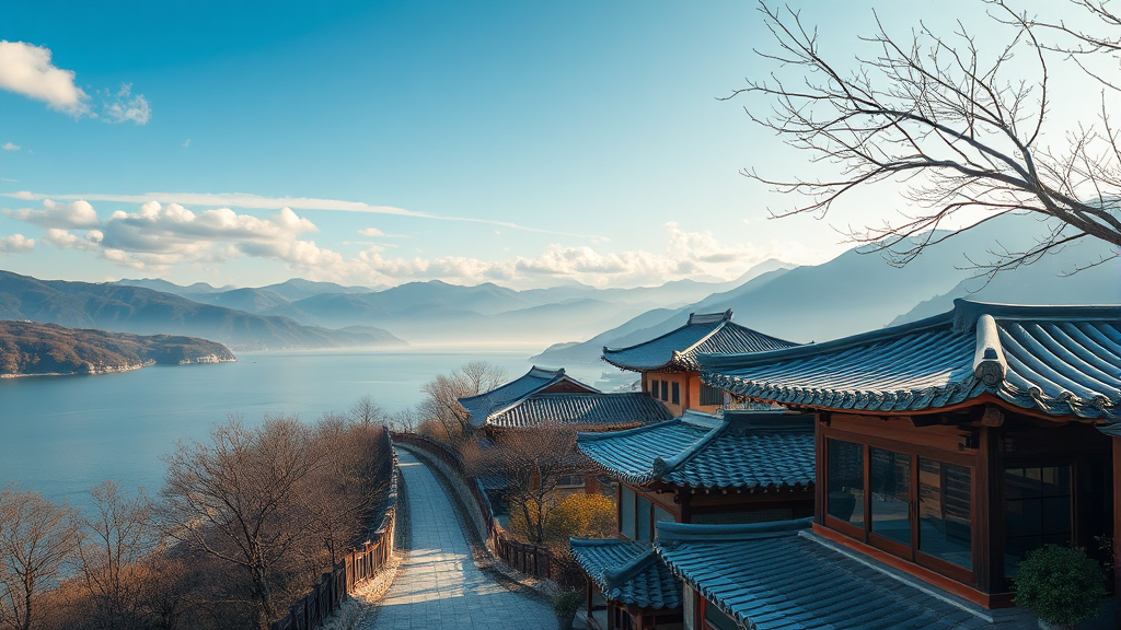 강원도 추천 여행지 TOP 7 (realistic 스타일)