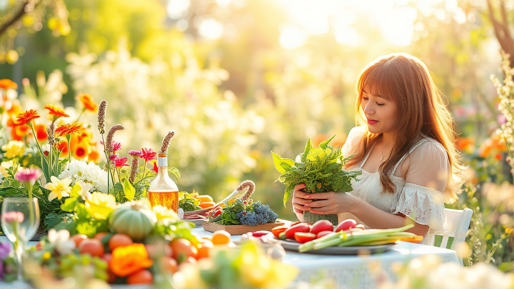 맛있는 봄: 봄나물 미식 축제와 함께하는 즐거움 (watercolor 스타일)