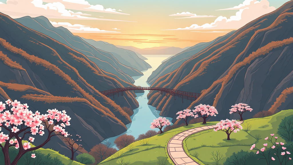 이색적인 강원도 즐길 거리: 스릴 넘치는 액티비티와 숨은 명소 (cartoon 스타일)