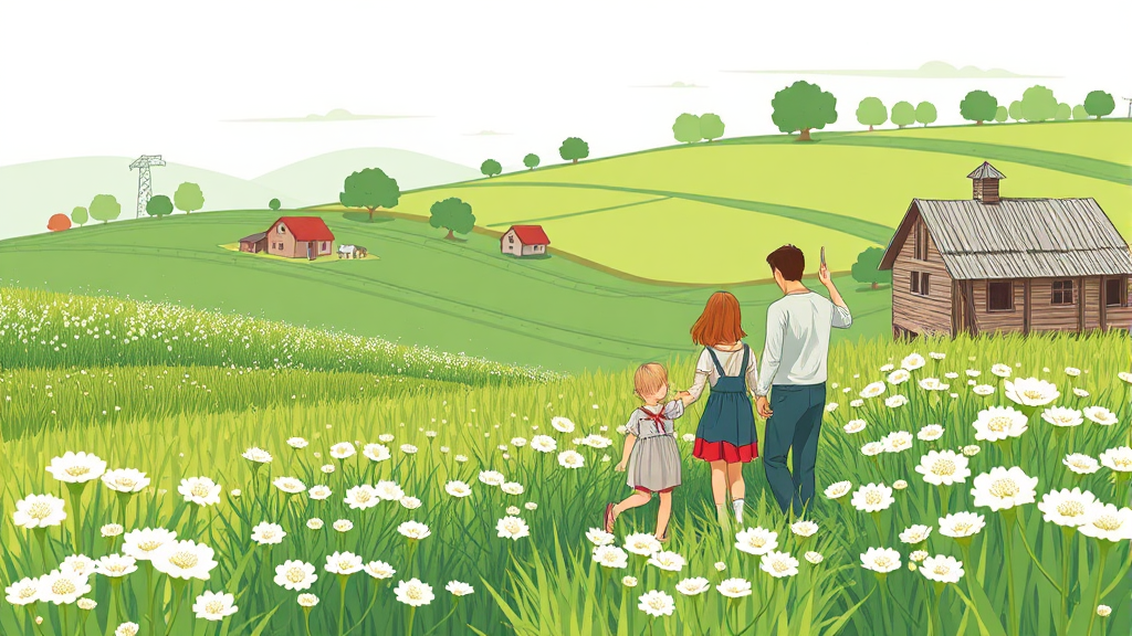 지역 특색을 담은 이색 체험 축제 (illustration 스타일)