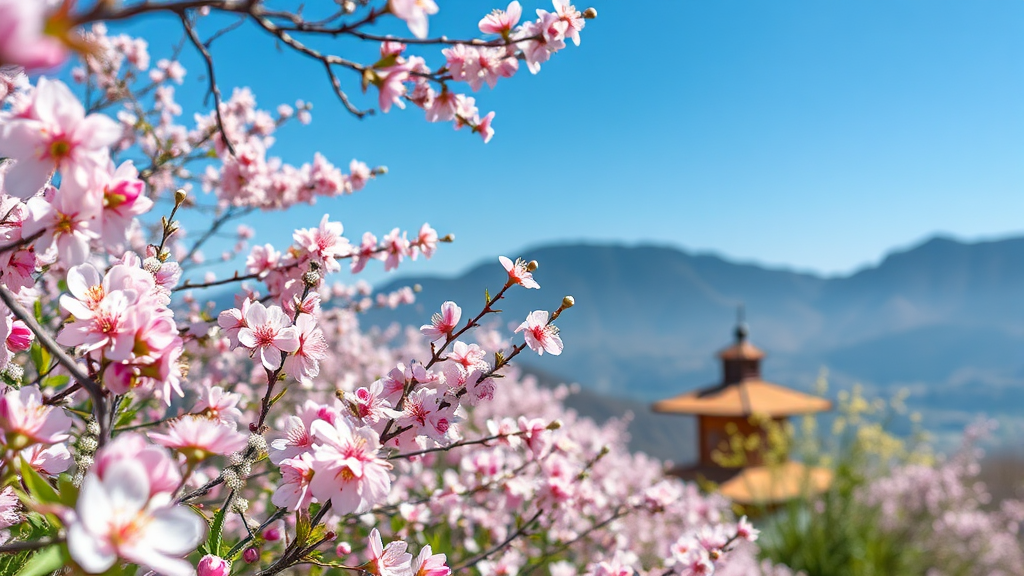 축제와 함께 즐기는 경남의 숨겨진 명소 (realistic 스타일)