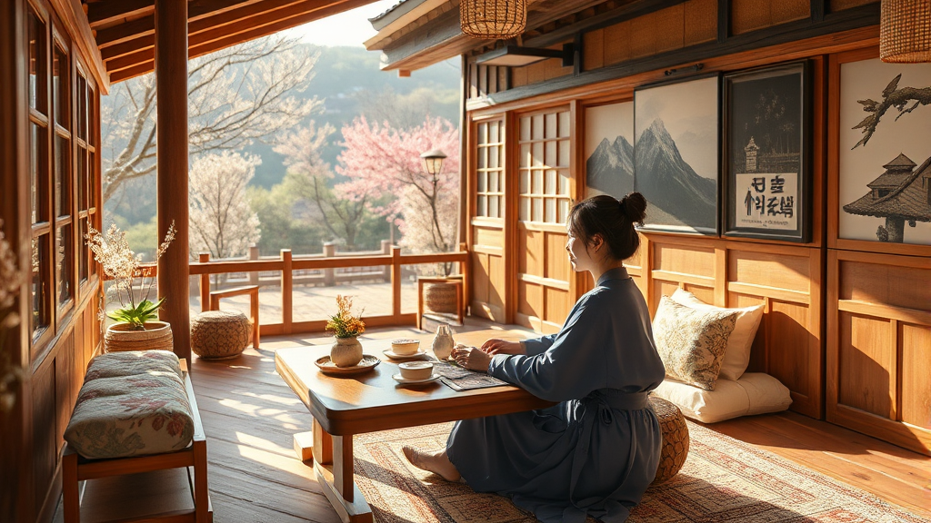 3월 경상북도 여행 준비: 날씨, 숙소, 예산 가이드 (realistic 스타일)