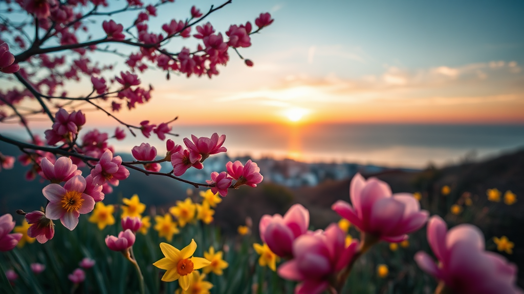 충남 봄 여행 코스 추천: 1일 & 2일 완벽 가이드 (realistic 스타일)