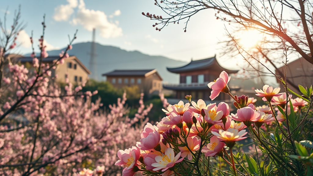 2024년 3월 충북 여행, 완벽 가이드 (realistic 스타일)