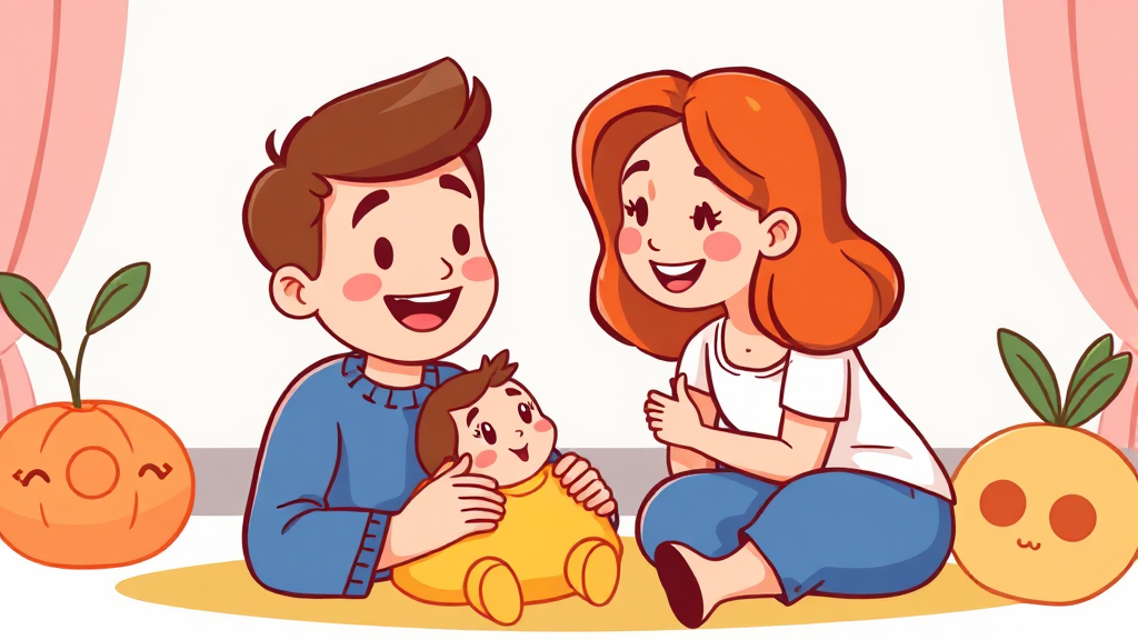 놓치지 마세요! 아동수당 신청 방법과 시기 (cartoon 스타일)