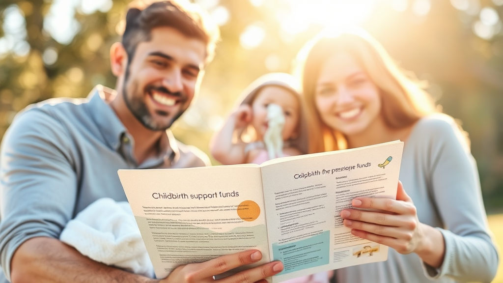 출산지원금, 무엇부터 알아볼까요? (watercolor 스타일)