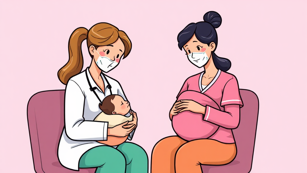 산후도우미 지원사업, 이것만은 꼭 알아두세요! (cartoon 스타일)