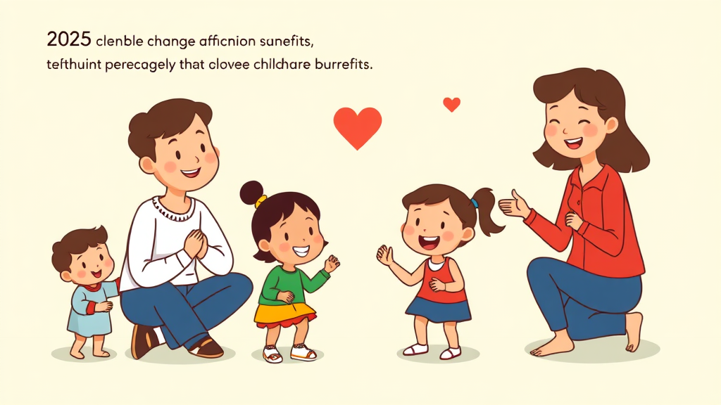 2026년 아이돌봄서비스, 무엇이 달라지나요? (cartoon 스타일)