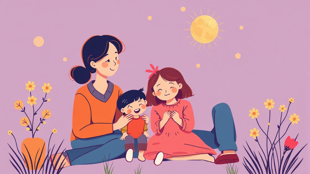 2025년 다자녀 혜택 기준 변화 (illustration 스타일)