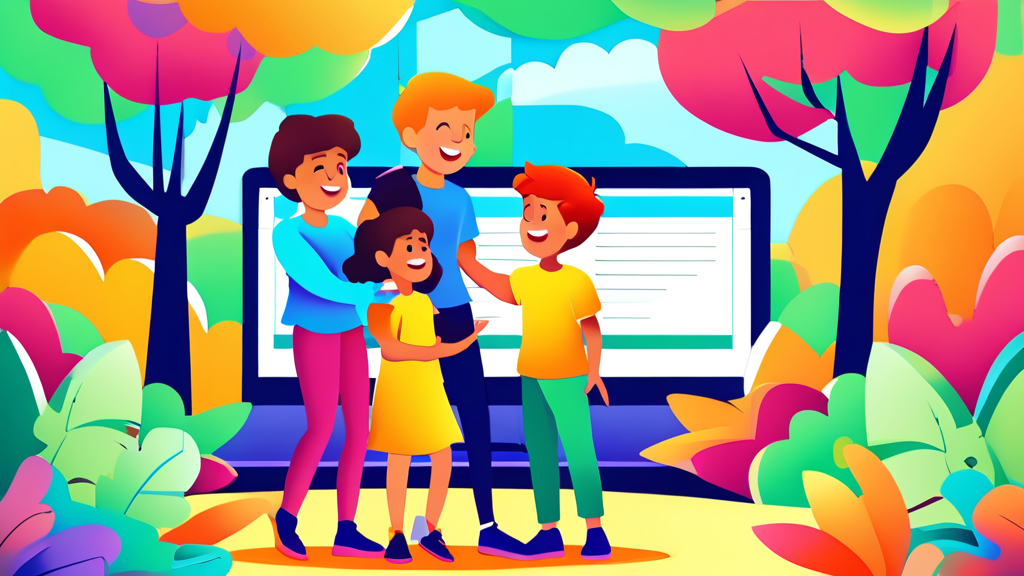 2024년 유치원 지원금, 자격 조건부터 신청 방법까지 완벽 가이드 3 알기 쉬운 유치원 지원금 신청 절차 A to Z (cartoon 스타일)